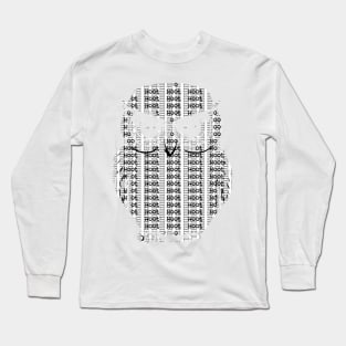 Owl Typography Hoot Hoot Long Sleeve T-Shirt